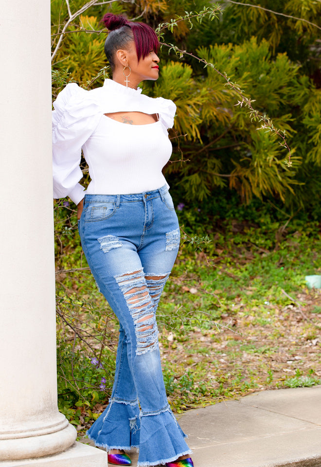 Ruffle Me Blouse