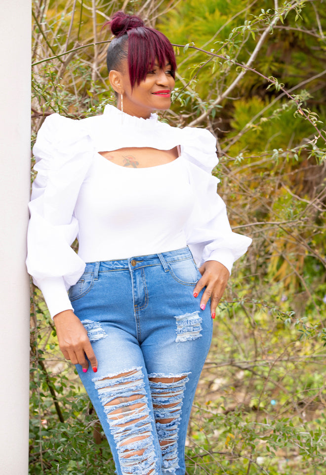 Ruffle Me Blouse