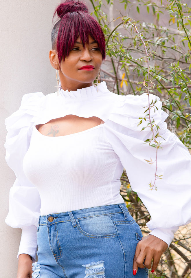 Ruffle Me Blouse