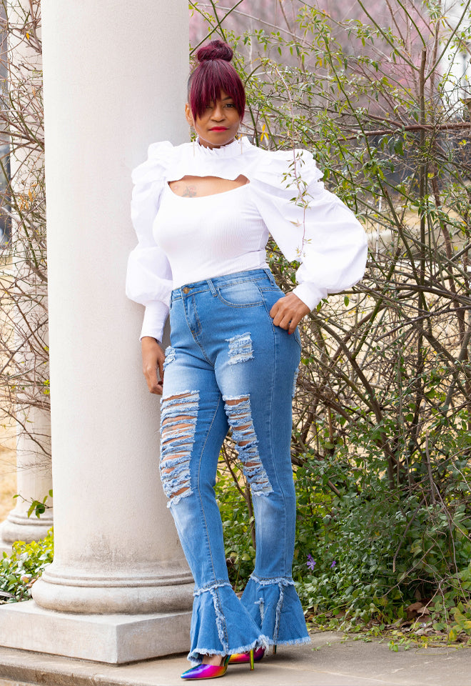 Ruffle Me Blouse