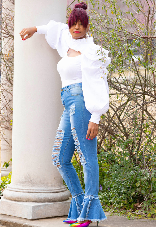 Ruffle Me Blouse