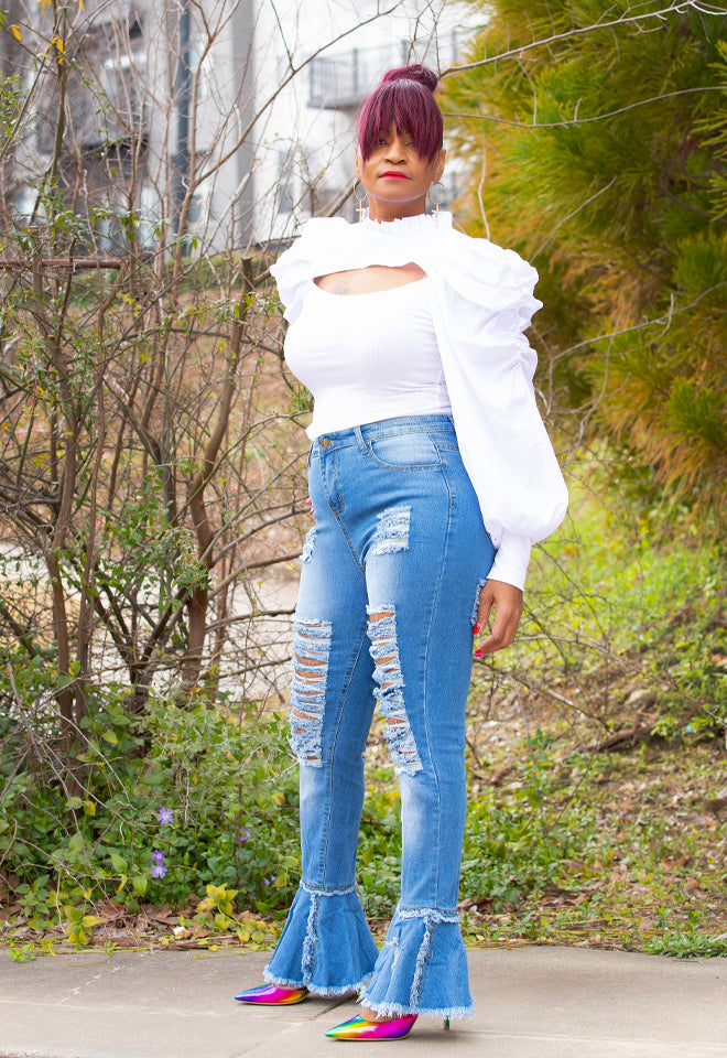Ruffle Me Blouse